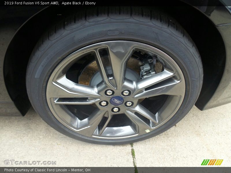  2019 Fusion V6 Sport AWD Wheel