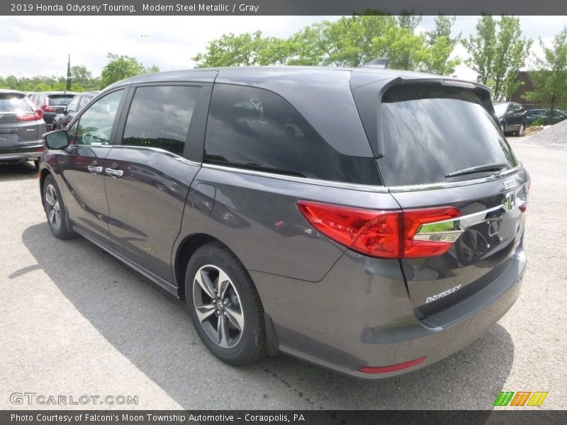 Modern Steel Metallic / Gray 2019 Honda Odyssey Touring