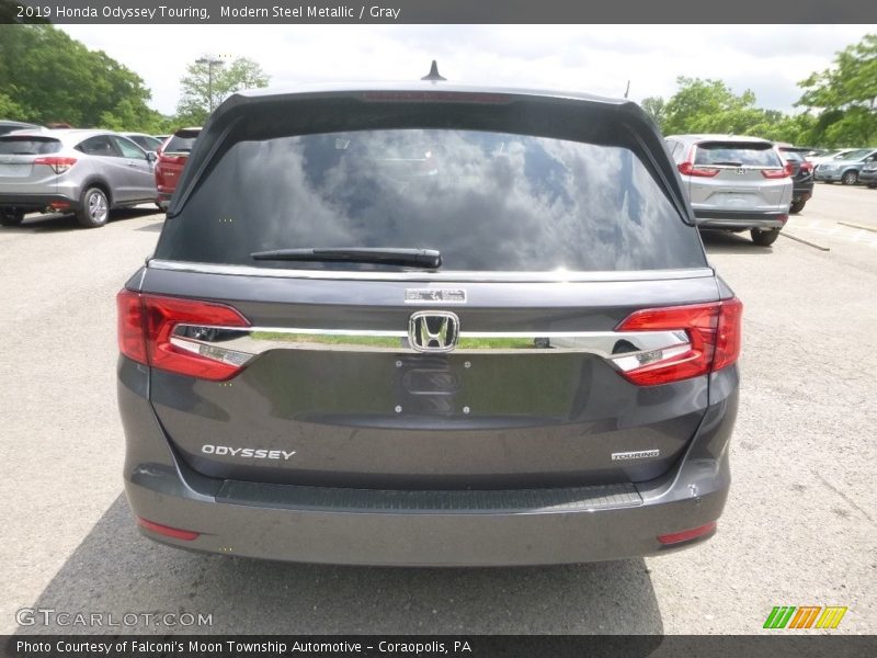 Modern Steel Metallic / Gray 2019 Honda Odyssey Touring