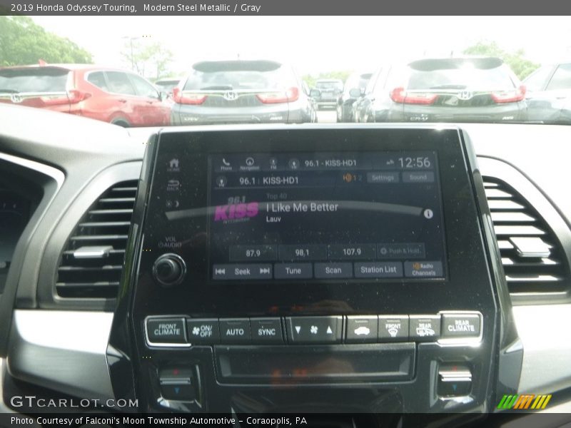 Modern Steel Metallic / Gray 2019 Honda Odyssey Touring