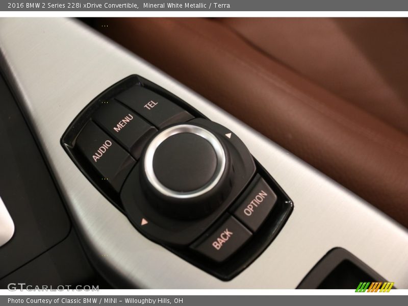 Mineral White Metallic / Terra 2016 BMW 2 Series 228i xDrive Convertible