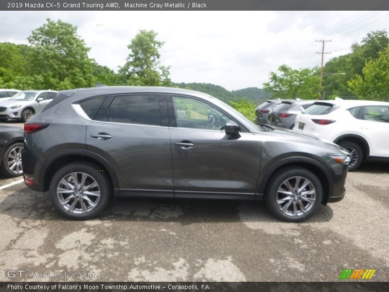 Machine Gray Metallic / Black 2019 Mazda CX-5 Grand Touring AWD