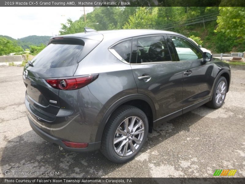 Machine Gray Metallic / Black 2019 Mazda CX-5 Grand Touring AWD