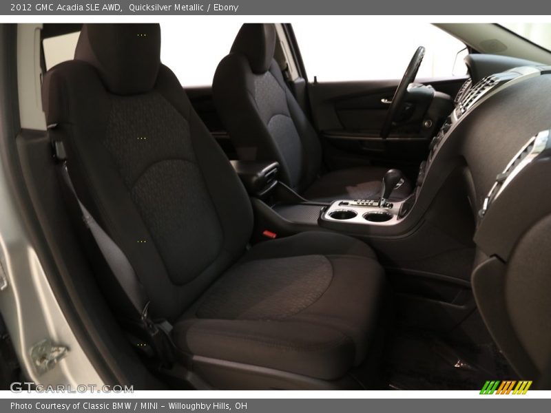 Quicksilver Metallic / Ebony 2012 GMC Acadia SLE AWD