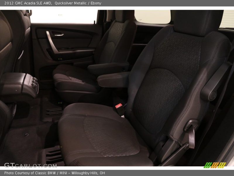 Quicksilver Metallic / Ebony 2012 GMC Acadia SLE AWD