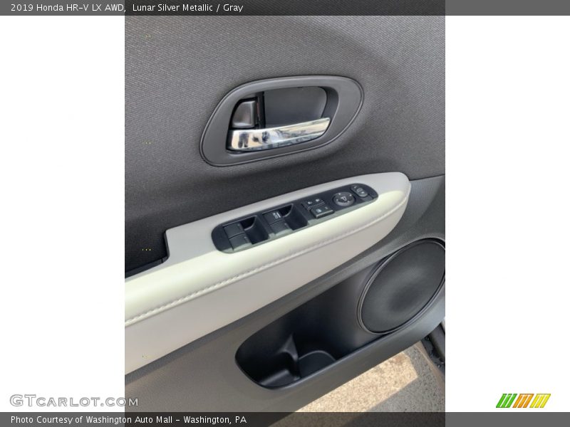 Lunar Silver Metallic / Gray 2019 Honda HR-V LX AWD