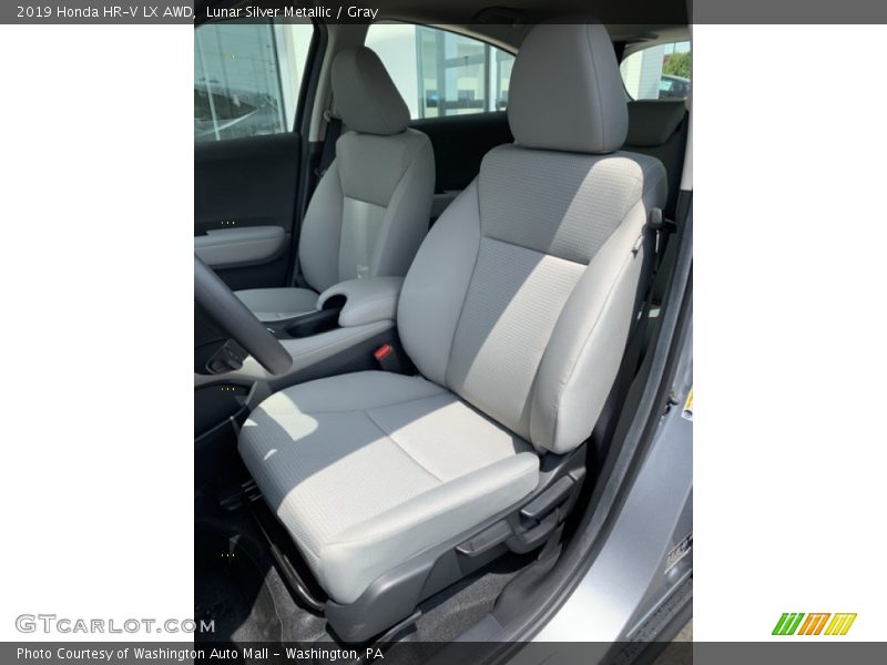 Lunar Silver Metallic / Gray 2019 Honda HR-V LX AWD