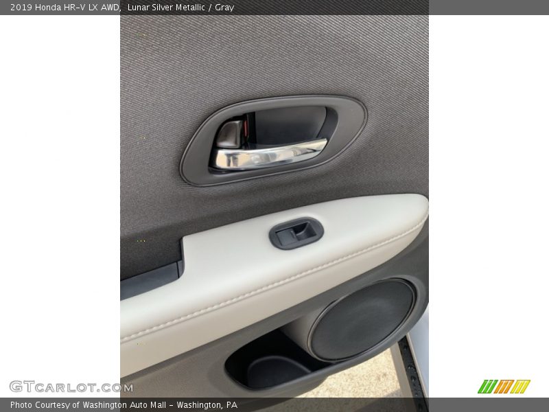 Lunar Silver Metallic / Gray 2019 Honda HR-V LX AWD