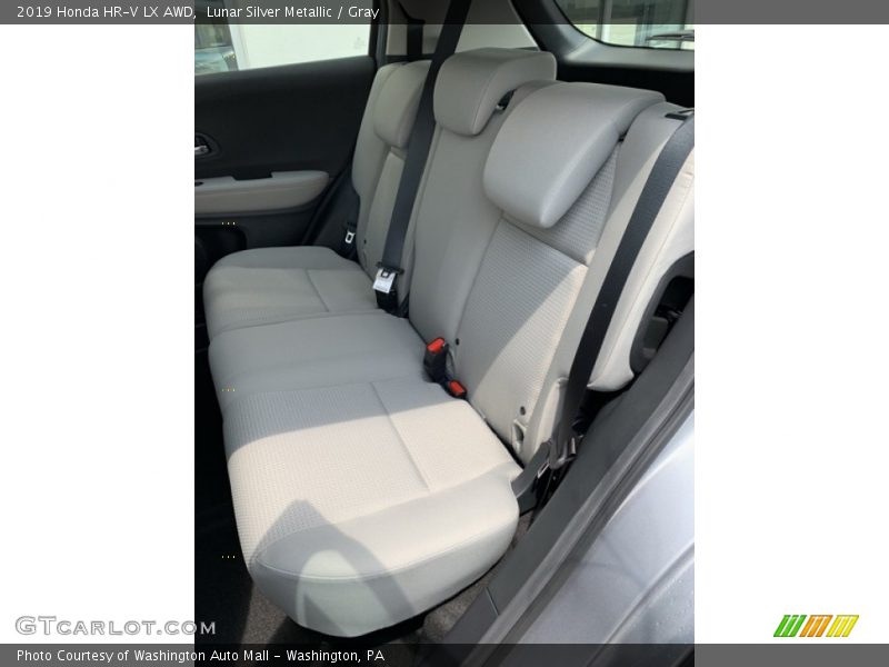 Lunar Silver Metallic / Gray 2019 Honda HR-V LX AWD