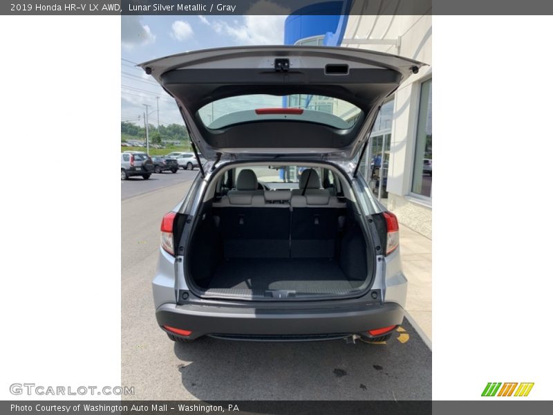 Lunar Silver Metallic / Gray 2019 Honda HR-V LX AWD