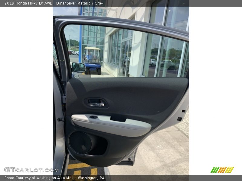 Lunar Silver Metallic / Gray 2019 Honda HR-V LX AWD