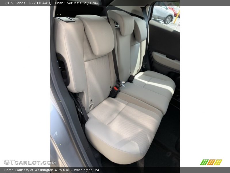 Lunar Silver Metallic / Gray 2019 Honda HR-V LX AWD