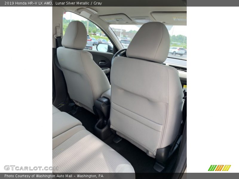 Lunar Silver Metallic / Gray 2019 Honda HR-V LX AWD