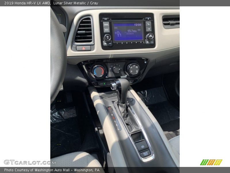 Lunar Silver Metallic / Gray 2019 Honda HR-V LX AWD