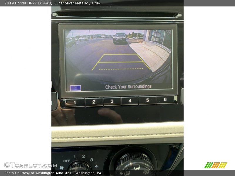 Lunar Silver Metallic / Gray 2019 Honda HR-V LX AWD