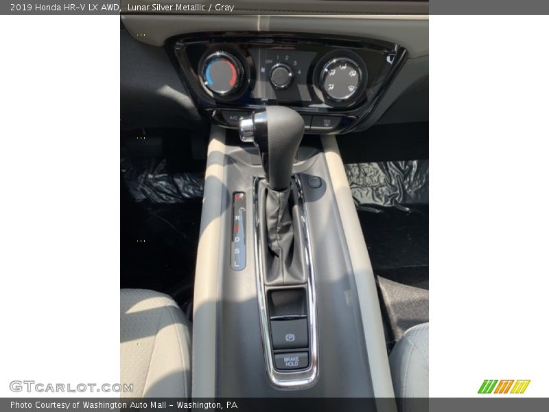 Lunar Silver Metallic / Gray 2019 Honda HR-V LX AWD