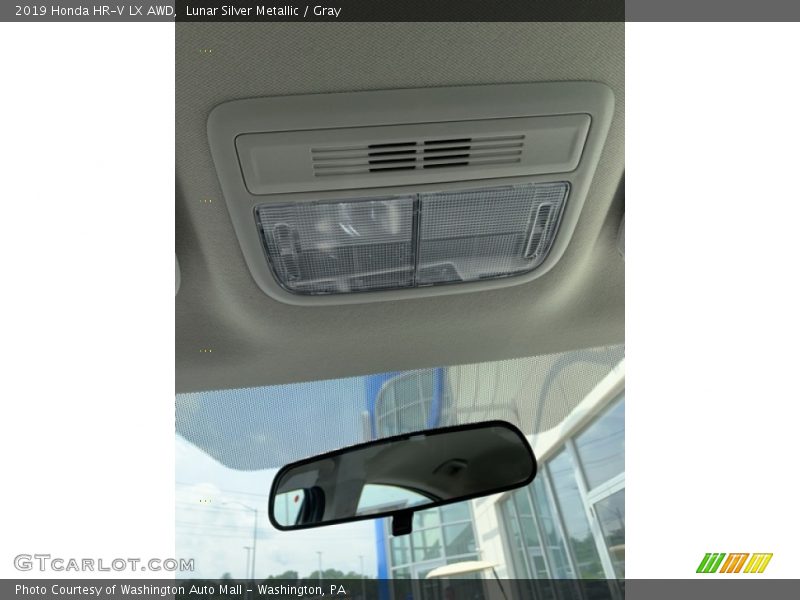 Lunar Silver Metallic / Gray 2019 Honda HR-V LX AWD