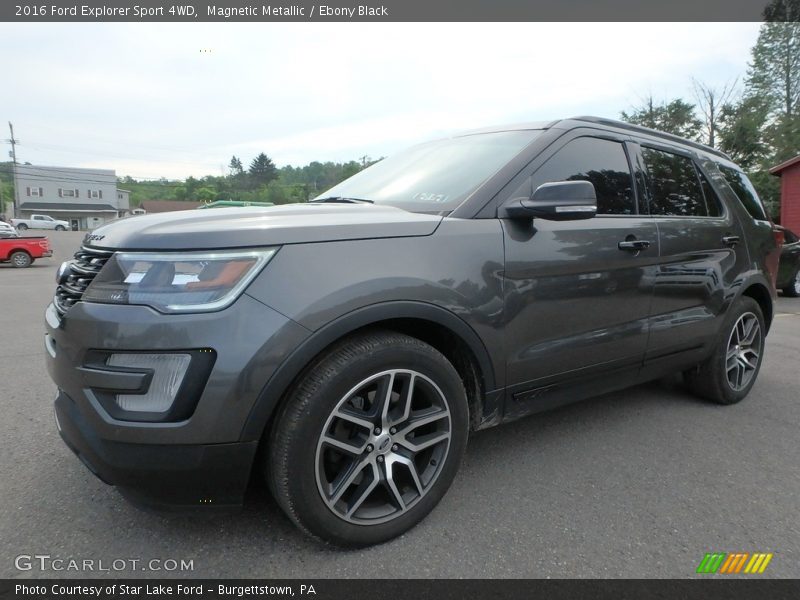 Magnetic Metallic / Ebony Black 2016 Ford Explorer Sport 4WD