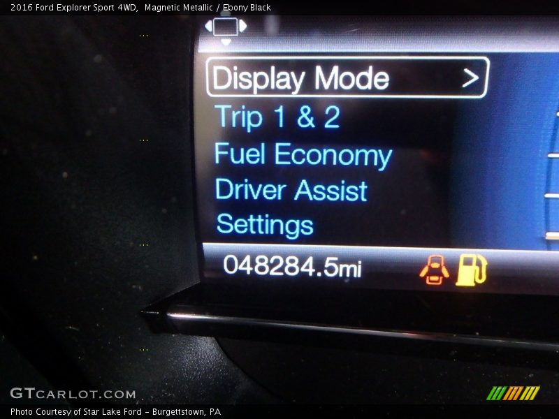 Magnetic Metallic / Ebony Black 2016 Ford Explorer Sport 4WD