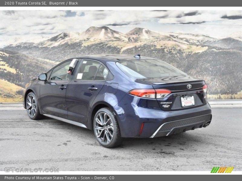 Blueprint / Black 2020 Toyota Corolla SE