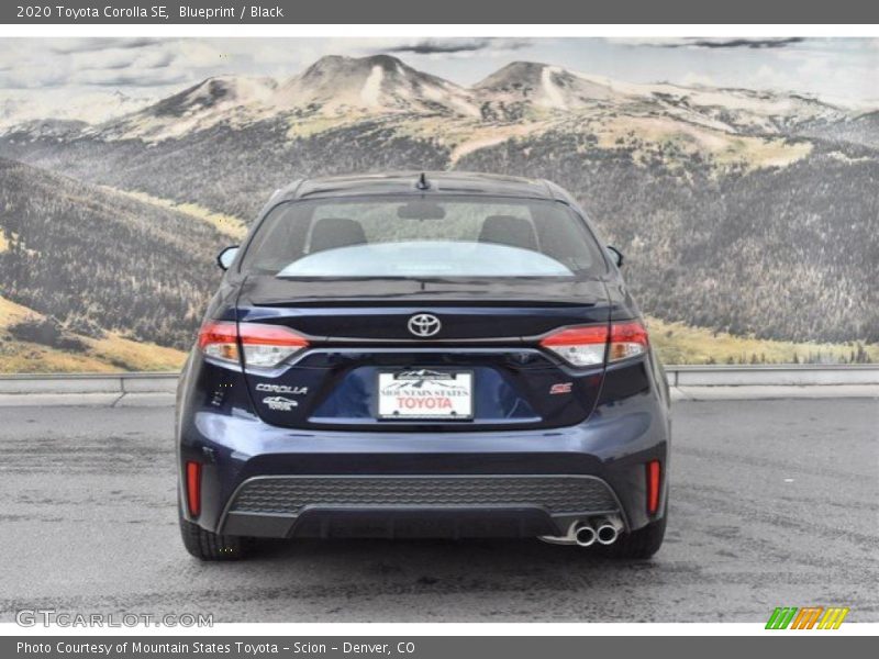 Blueprint / Black 2020 Toyota Corolla SE