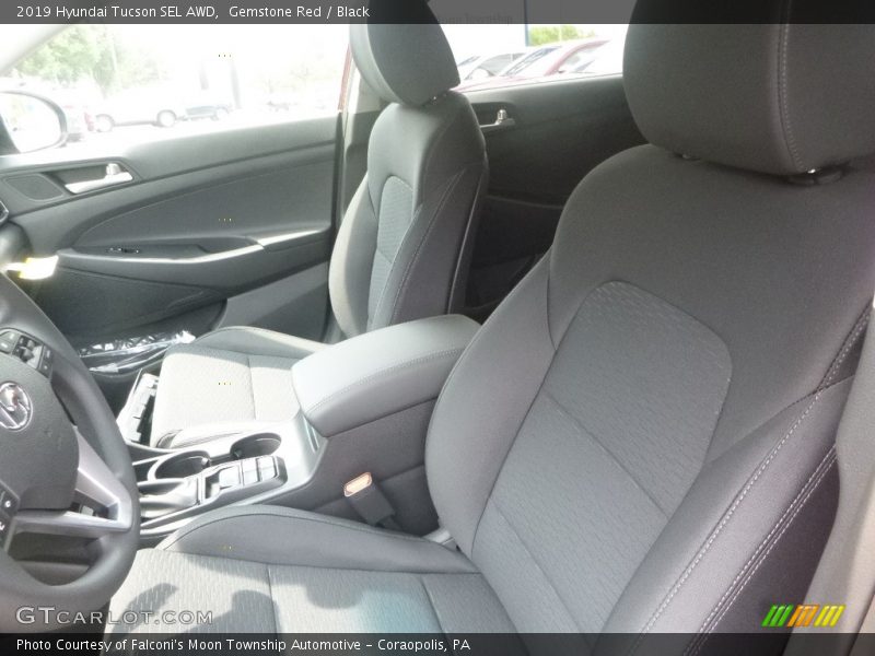 Gemstone Red / Black 2019 Hyundai Tucson SEL AWD