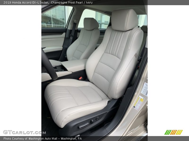 Champagne Frost Pearl / Ivory 2019 Honda Accord EX-L Sedan