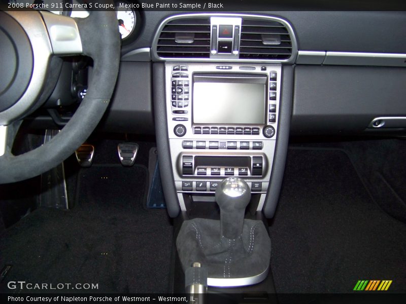 Mexico Blue Paint to Sample / Black 2008 Porsche 911 Carrera S Coupe
