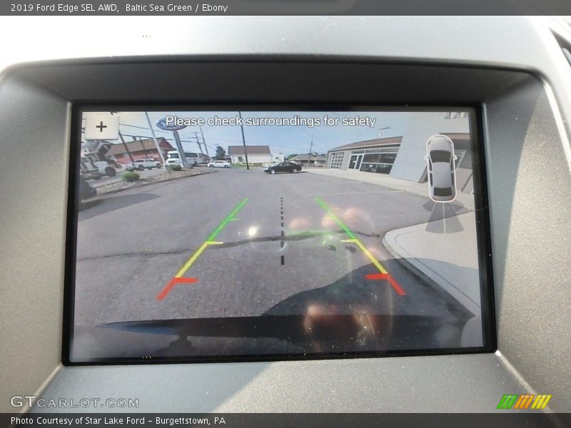 Baltic Sea Green / Ebony 2019 Ford Edge SEL AWD