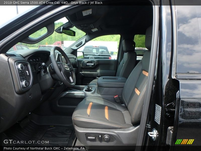 Front Seat of 2019 Sierra 1500 AT4 Crew Cab 4WD