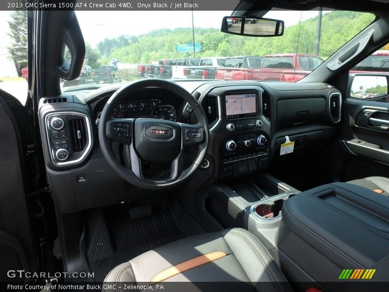 Front Seat of 2019 Sierra 1500 AT4 Crew Cab 4WD