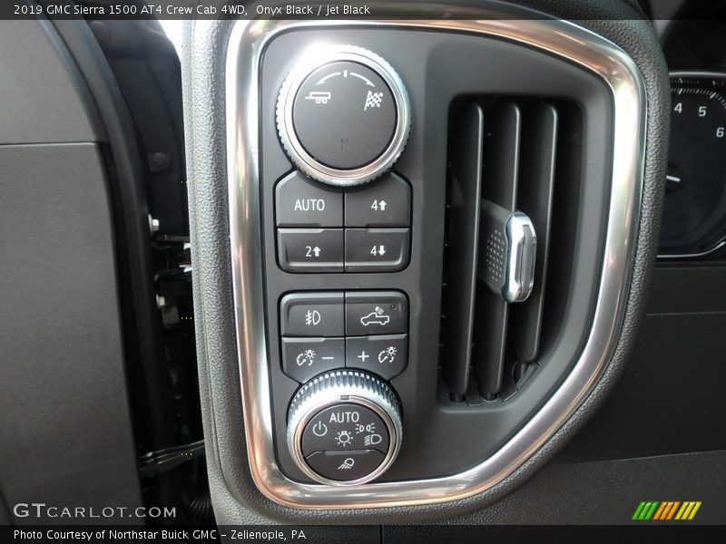 Controls of 2019 Sierra 1500 AT4 Crew Cab 4WD