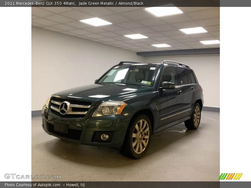 Jade Green Metallic / Almond/Black 2011 Mercedes-Benz GLK 350 4Matic