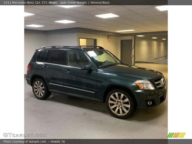 Jade Green Metallic / Almond/Black 2011 Mercedes-Benz GLK 350 4Matic