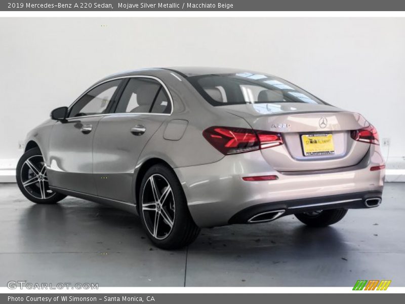 Mojave Silver Metallic / Macchiato Beige 2019 Mercedes-Benz A 220 Sedan