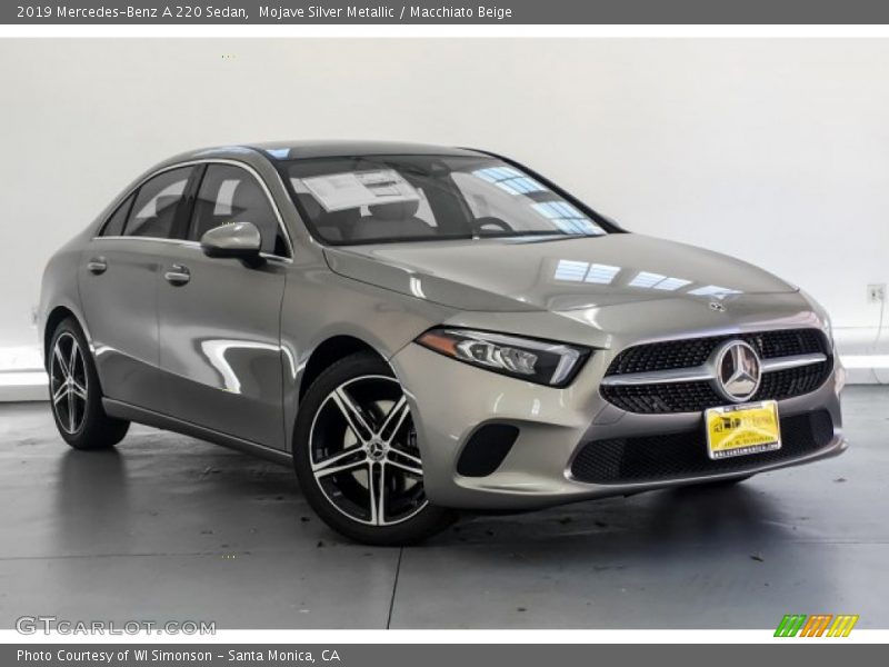 Mojave Silver Metallic / Macchiato Beige 2019 Mercedes-Benz A 220 Sedan