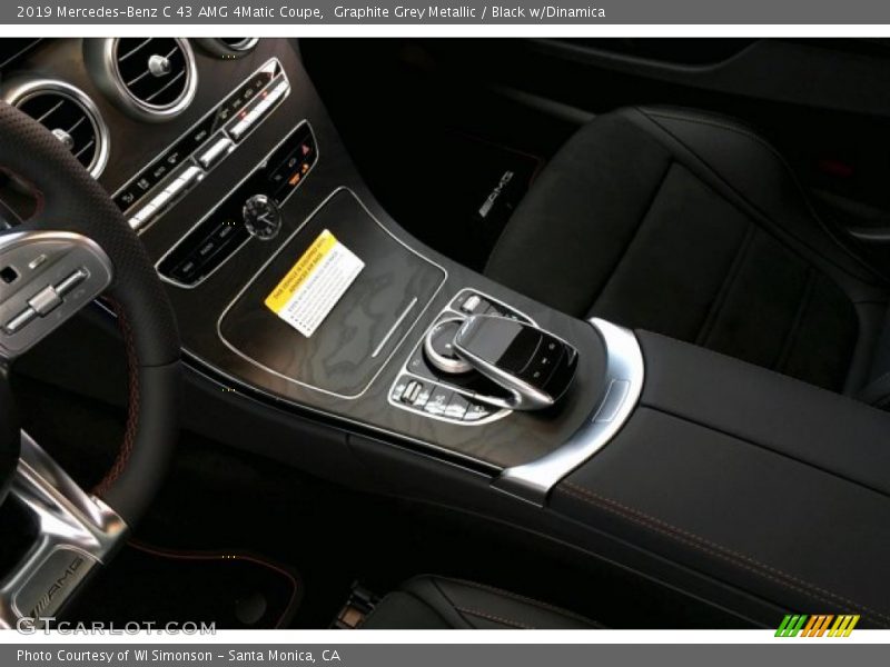 Graphite Grey Metallic / Black w/Dinamica 2019 Mercedes-Benz C 43 AMG 4Matic Coupe