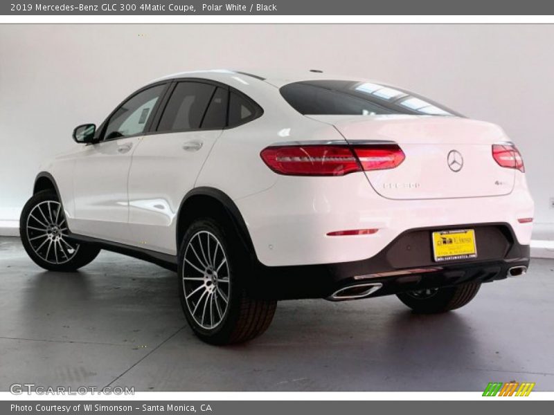 Polar White / Black 2019 Mercedes-Benz GLC 300 4Matic Coupe