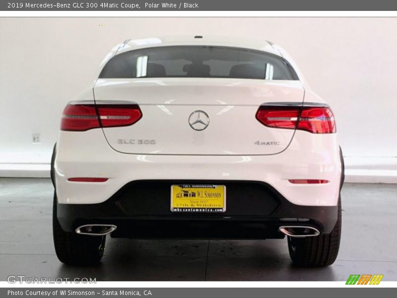 Polar White / Black 2019 Mercedes-Benz GLC 300 4Matic Coupe