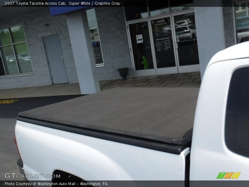 Super White / Graphite Gray 2007 Toyota Tacoma Access Cab