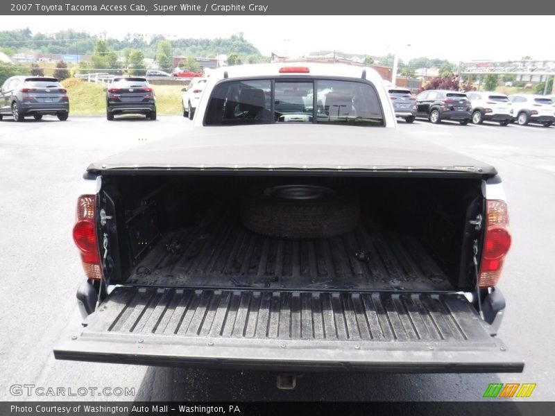 Super White / Graphite Gray 2007 Toyota Tacoma Access Cab