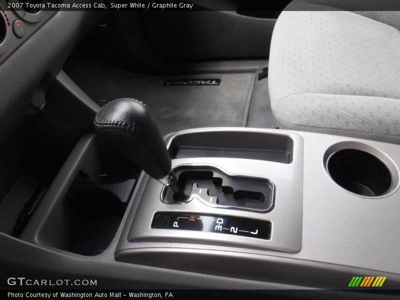 Super White / Graphite Gray 2007 Toyota Tacoma Access Cab