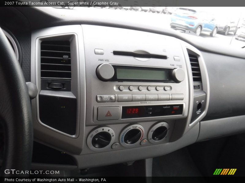 Super White / Graphite Gray 2007 Toyota Tacoma Access Cab