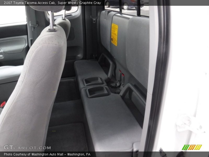 Super White / Graphite Gray 2007 Toyota Tacoma Access Cab