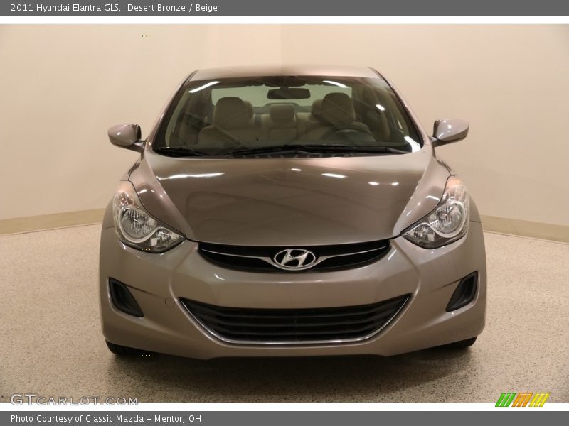 Desert Bronze / Beige 2011 Hyundai Elantra GLS