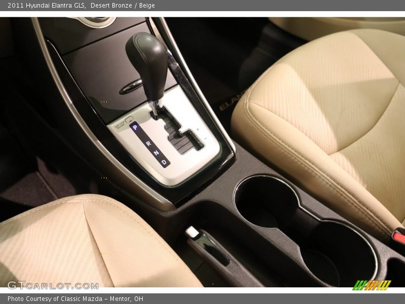 Desert Bronze / Beige 2011 Hyundai Elantra GLS