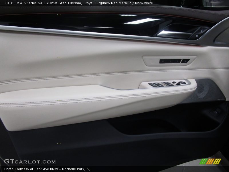 Royal Burgundy Red Metallic / Ivory White 2018 BMW 6 Series 640i xDrive Gran Turismo