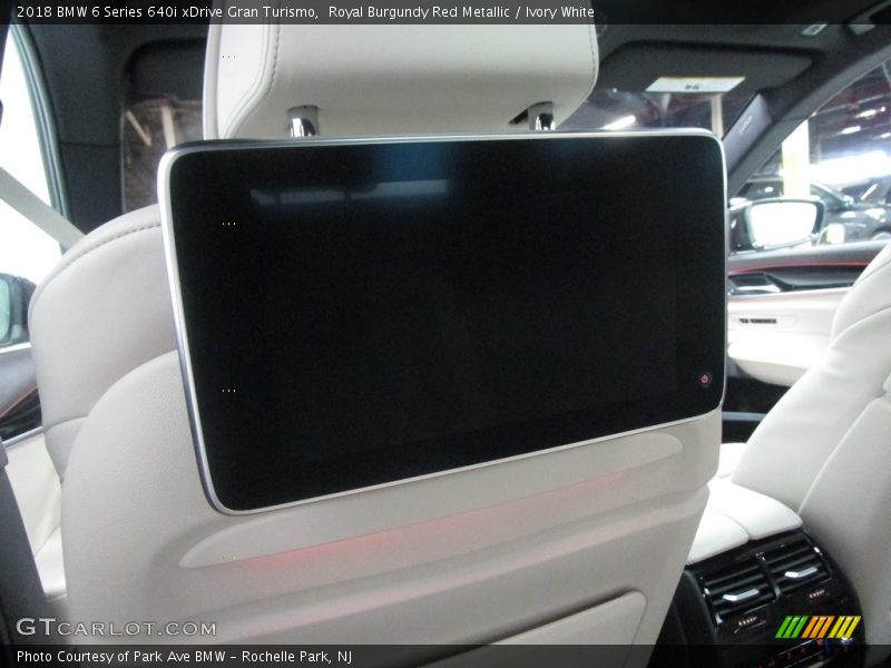 Royal Burgundy Red Metallic / Ivory White 2018 BMW 6 Series 640i xDrive Gran Turismo