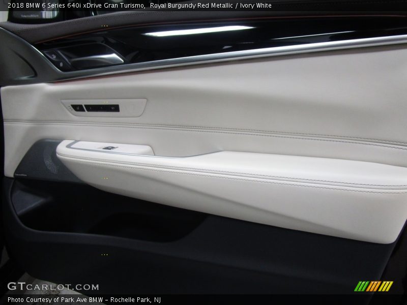 Royal Burgundy Red Metallic / Ivory White 2018 BMW 6 Series 640i xDrive Gran Turismo