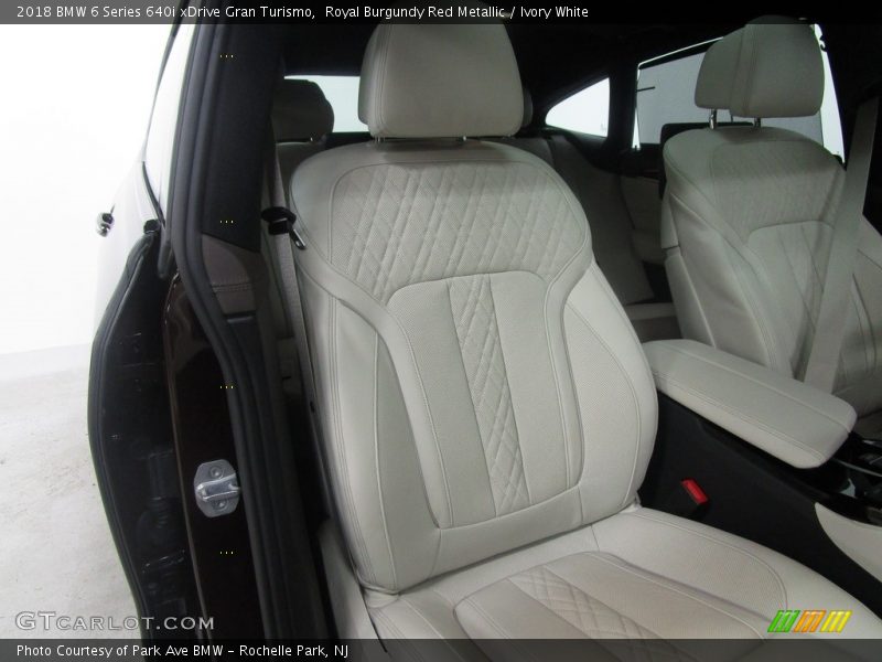Royal Burgundy Red Metallic / Ivory White 2018 BMW 6 Series 640i xDrive Gran Turismo